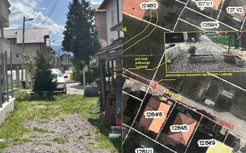 Komšija svojevoljno ogradio uplanjeni put, četiri sarajevske porodice žive odsječene od grada – Bosanski.info Komšija svojevoljno ogradio uplanjeni put, četiri sarajevske porodice žive odsječene od grada – Bosanski.info