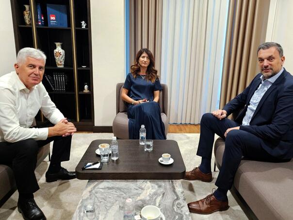 Čović i Konaković u Mostaru o prioritetima rada i aktuelnoj situaciji Čović i Konaković u Mostaru o prioritetima rada i aktuelnoj situaciji