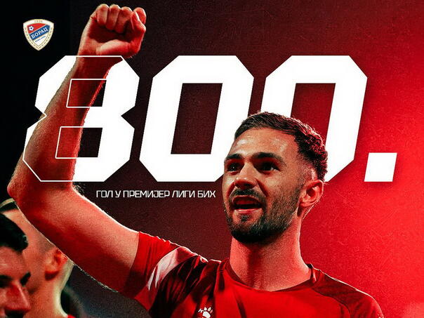 Hrelja na utakmici protiv Širokog Brijega ispisao historiju FK Borac Hrelja na utakmici protiv Širokog Brijega ispisao historiju FK Borac