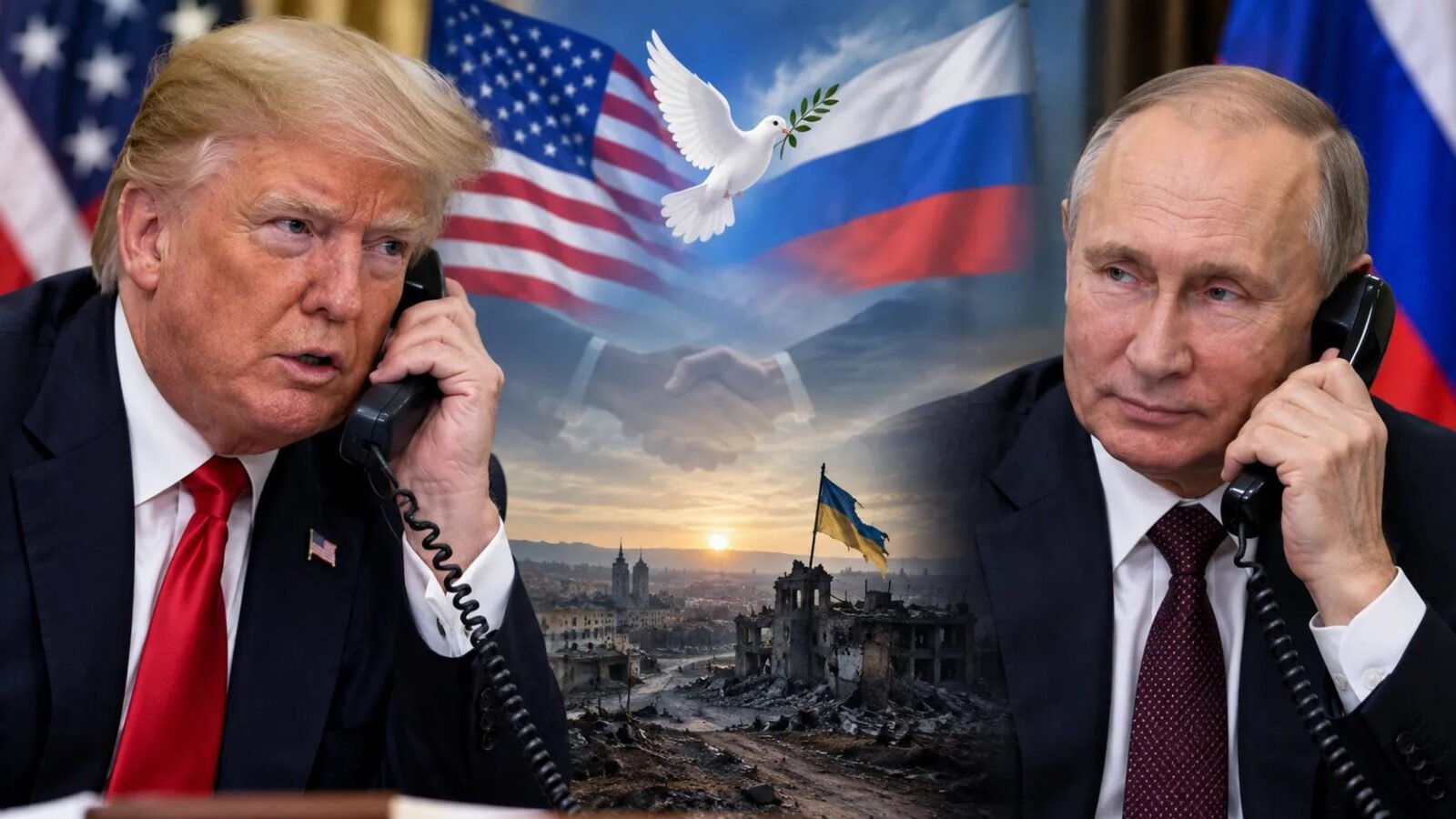Trump i Putin razgovarali telefonom: 'Želim brz kraj rata u Ukrajini i obnovu odnosa SAD-a i Rusije'