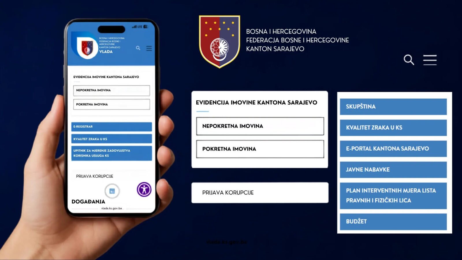 Vlada KS nastavlja ažuriranje i provođenje registra pokretne i nepokretne imovine u i van BiH