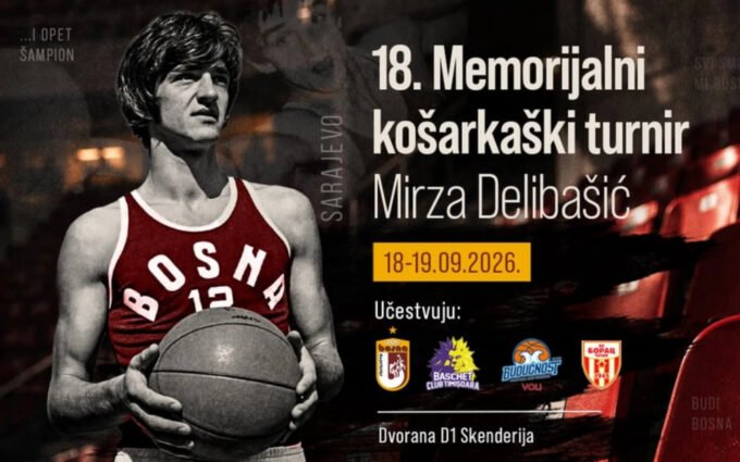 U Skenderiji danas počinje dvodnevni Memorijalni košarkaški turnir Mirza Delibašić