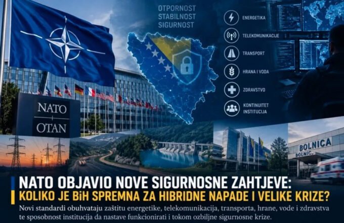 NATO objavio nove sigurnosne zahtjeve: Koliko je BiH spremna za hibridne napade i velike krize?