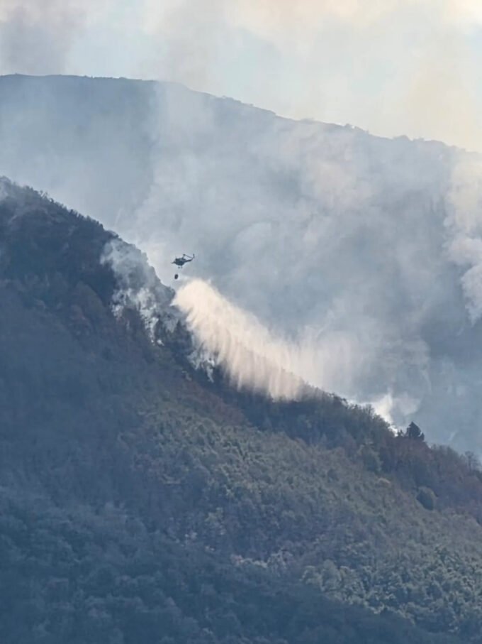 OS BiH nastavljaju angažman na gašenju požara na području Blidinja