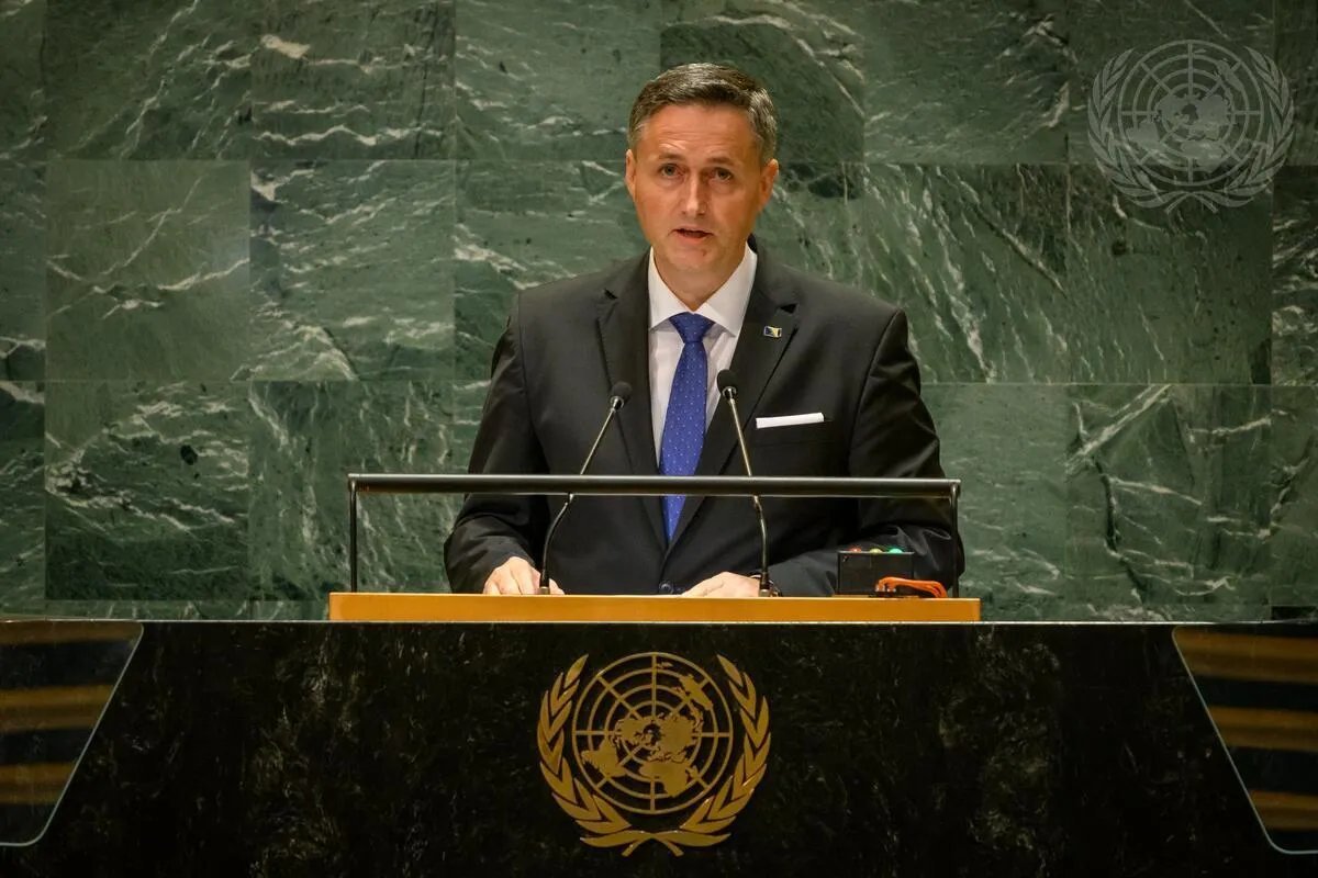 Bećirović u UN-u: BiH je nepokoriva država