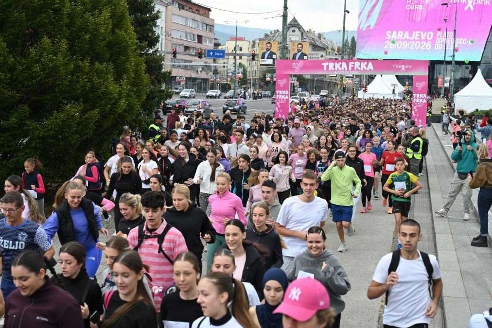 Više od 12.000 učesnika u Sarajevu oborilo rekord, prikupljeno 290.000 KM trčeći za život
