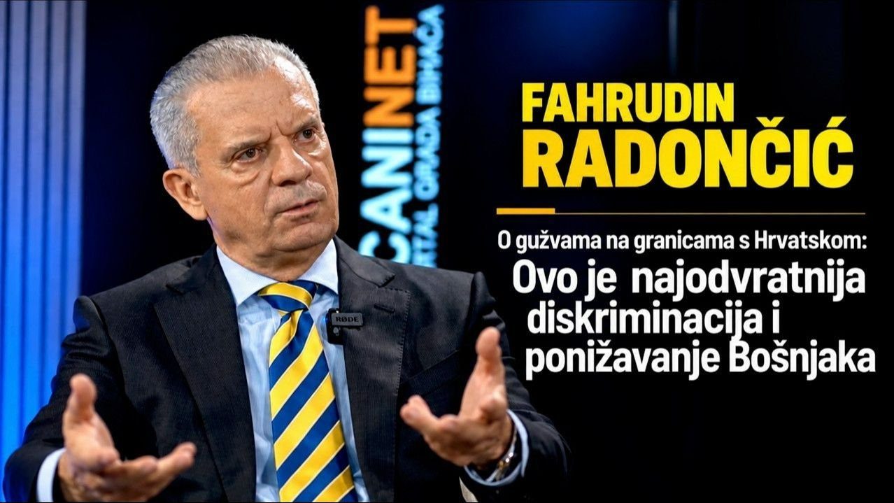 Radončić osudio diskriminaciju Bošnjaka u Krajini kao krajnje ponižavajuću