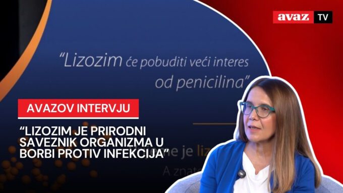 Lizozim kao prirodni štit organizma: objasnila doktorica Meliha Mehić