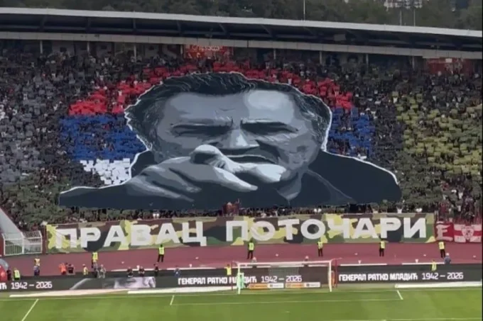 Serbian Footballer Arrested During Match in Croatia Over Ratko Mladić Allegations