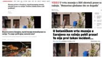 Bizarne scene iz Sarajeva privukle pažnju hrvatskih medija: Ovako su pisali o ražnju u Botaničkom vrtu