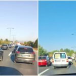 Četverostruki sudar na brzoj cesti izazvao saobraćajnu gužvu i formirao kolone vozila