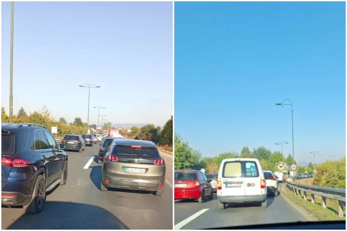Četverostruki sudar na brzoj cesti izazvao saobraćajnu gužvu i formirao kolone vozila