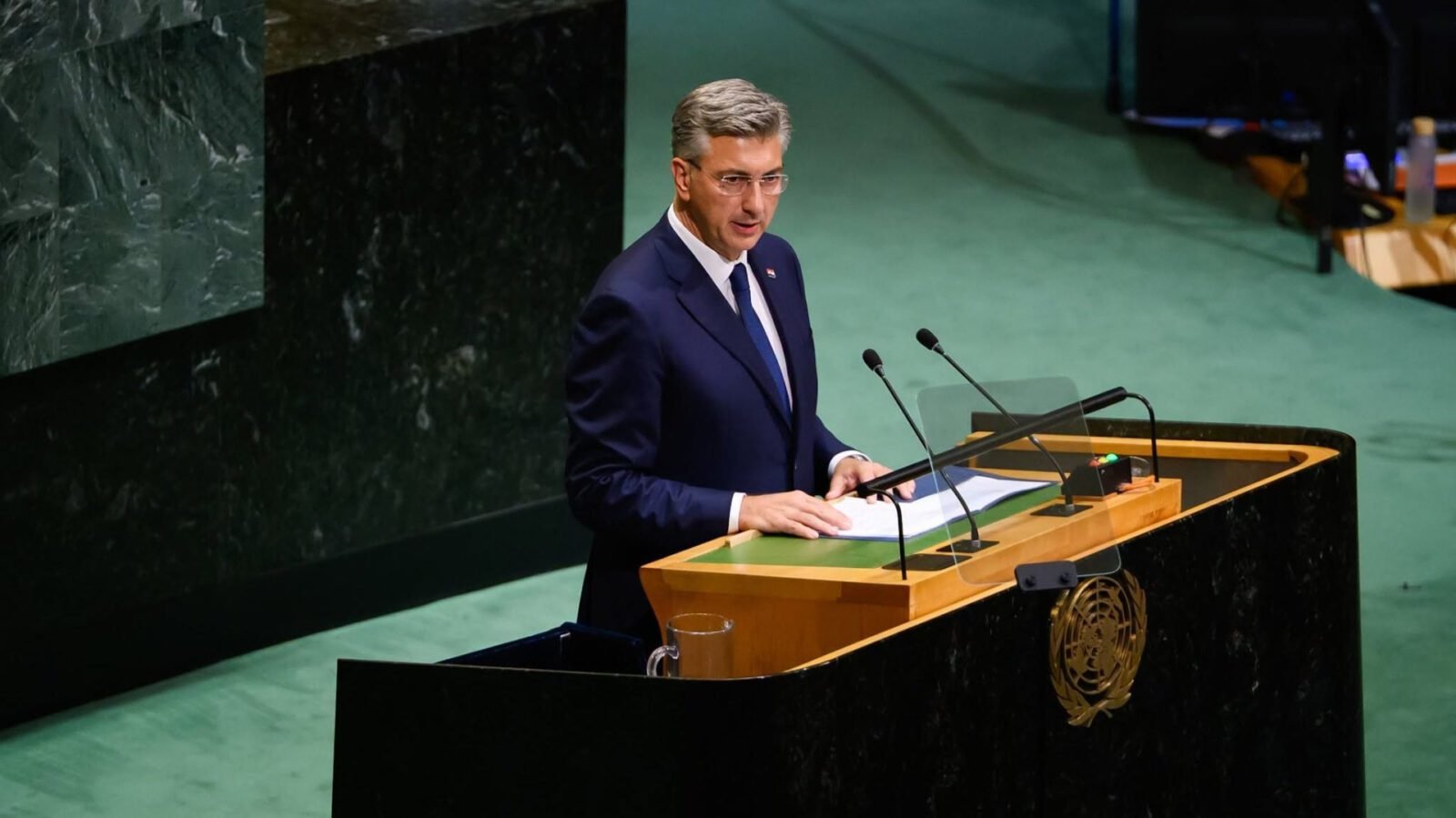 Plenković pred UN-om kritikovao Srbiju zbog zločinca Mladića, govorio i o položaju Hrvata u BiH te izbornoj reformi