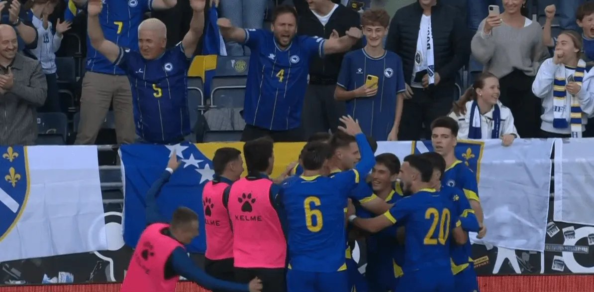 Deket postigao gol za U21 reprezentaciju BiH u svom debiju sa 16 godina
