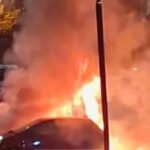 Neprespavana noć za vatrogasce u Sarajevu: požar na dva vozila